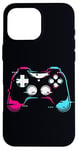 Coque pour iPhone 16 Pro Max Manette Esthétique Jeux Vidéo Jeux Graphiques Adolescents