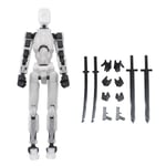 T13 Actionfigur, Titan 13 Actionfigur, Robot Actionfigur, 3D-tryckt Action, 50 % rabatt transparent