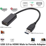 USB 3.0 To HDMI HDMI Adapter Cable Audio and Video Cable  Computer