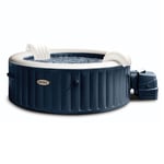 Intex 28430 Spa Piscine Hydromassage Bubble Massage Navy 4 Places Ø 196 X 71 CM