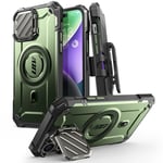 SUPCASE-Coque intégrale robuste avec étui pour appareil photo et support de déclinaison intégré,coque UB Mag XT,iPhone 14 Pro Max,iPhone 13 Pro Max - Type Guldan-PC + TPU