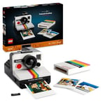 LEGO Ideas Polaroid OneStep SX-70 Camera Set for Adults, Collectible Vintage Model Kit to Build with Authentic Details, Creative Father's Day Treat, Photography Gifts for Men, Women, Him & Her 21345