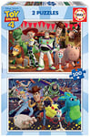 Educa - 2 Puzzles per Enfant de 100 pièces | Toy Story 4. Composé de Grandes pièces Parfaitement finies. Recommandé à partir de 6 Ans (18107)