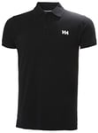 Helly Hansen Homme Polo Transat, 4XL, Noir