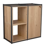 Habitat Loft Living Short Shelving and Storage Unit- Oak