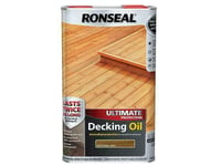 Ronseal Ultimate Protection Decking Oil Natural Oak 5 Litre RSLUDONO5L