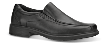 Ecco Herreloafer Sort  - Str. 46 - Skinn/pu/tekstil