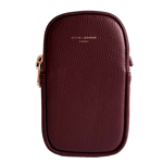 Crossbody Mobile Phone Bag Bordeaux Top Bag - David Jones - Brand New With Tags