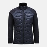 M Helium Down Hybrid Jacket: S Black