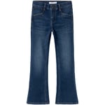 Name It Nkfpolly 4291 Boot Jeans, Dark Blue Denim