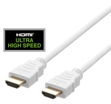 DELTACO Ultra High Speed HDMI, 2m, Vit