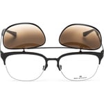 Belstaff HATCHER 55 NEGRO W Opticals with Clip On Sunglasses