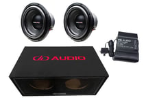 DD baslåda 2x12 tums med GS Audios COMPETITION serie på 1000W