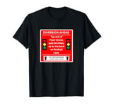 The Grapes Public House Funny - Temporary Traffic Lights T-Shirt