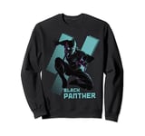 Marvel Black Panther Abstract Pop Art Portrait Sweatshirt