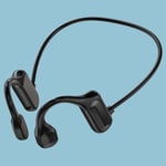 Green BL09 Bone Conduction Headset BT 5.3 Hanging Ear Wireless Sports Headphones