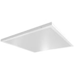 V-tac - Plafonnier apparent 40W led a alu Panel 4000K éclairage de bureau luminaire de couloir 59,5 cm 6451