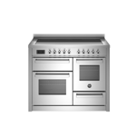 Bertazzoni PRO115I3EXT Professional Series 110cm Induction Top Stainless Steel Electric Triple Oven Range Cooker