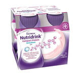 Nutridrink Compact Protein Sensations Svalkande Röd Frukt 4 x 125 ml