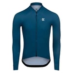 Kalas Passion Temps Long Sleeve Cycling Jersey - Petrol Blue / Medium Size 3