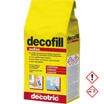 Decotric Decofill Enduit Extérieur Résistant Aux Intempéries Et À L'Eau 1000g