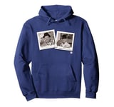 Stan Laurel & Oliver Hardy Retro B&W Photo Pullover Hoodie