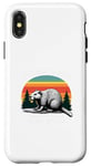 iPhone X/XS Dirty Funny Adult Clean Beaver Wood Case