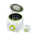 Friteuse électrique 2 litres 1300W Thulos - Thermostat réglable