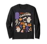 Float Nurse Halloween NURSE'S DAY Float Nurse Bu HOT Nurse Long Sleeve T-Shirt