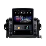 QBWZ Autoradio Android 9.0, Radio pour Toyota Fortuner 2015-2018 Navigation GPS 9.7 Pouces écran Vertical MP5 Lecteur multimédia récepteur vidéo avec 4G WiFi DSP Mirrorlink