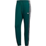 Adidas Men 3 Stripe Panel Sport Trousers - Collegiate Green/Legend Ink, 2X-Large