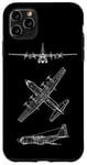 Coque pour iPhone 11 Pro Max Hercules Turboprop C130 Avion de transport tactique