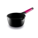 Fundix Casserole antiadhésive en Fonte d'aluminium Manche Amovible Compatible Induction Magenta 14 cm 1 l