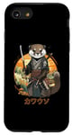 iPhone SE (2020) / 7 / 8 Samurai Otter Japan Animal Japanese Ninja Sea Otter Lover Case