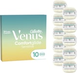 Gillette Venus Comfortglide Sensitive 10 Razor Blades, 5 Blade Refills for Venus