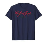 Café del Mar Classic Red Text Logo T-Shirt