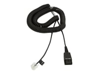 Jabra - Câble pour casque micro - RJ-45 mâle pour Déconnexion rapide mâle - 2 m