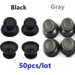 50 kpl Analoginen kansi 3D peukalotikut Joystick Thumbstick Mushroom Cap for PlayStation 4 PS4 Controller PS3 Xbox one Xbox 360 PS5