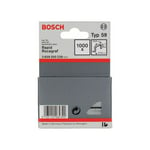 Bosch - Agrafes à fil fin type 59, 10,6 x 0,72 x 6 mm, 1000 pièces 2609200239 S92870