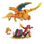 Mega Construx-Coffret Évolution Salamèche-Pokémon HFG06