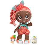 Kindi Kids Summer Peaches 10 Inch Toddler Doll and 2 Shopkin Accessories