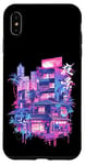 iPhone XS Max Tokyo Japan 80's 90's City Vaporwave Anime Aesthetic Case