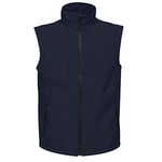 Regatta Gilet Softshell sans manches Homme imperméable, respirant E Coupe-Vent Octagon II Bodywarmers Homme Navy(Seal Grey) FR: M (Taille Fabricant: M)