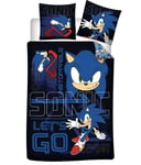 Sonic the Hedgehog Unstoppable Pussilakanasetti 140×200 cm, 70×90 cm