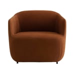 Adea - Como Armchair - Lenestoler - Mattias Stenberg - Brun - Lær/Metall/Tre/Skum