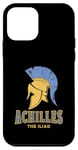 iPhone 12 mini Achilles the Iliad Homer Greek Helmet Symbol Case