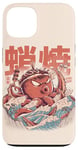 iPhone 13 Takoyaki Attack Octopus Kaiju Food Squid Wave Japanese Snack Case