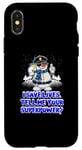 iPhone X/XS I Save Lives Tell Me Your Superpower Funny Police Officer Case