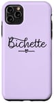 Coque pour iPhone 11 Pro Max Bichette surnom cadeau fille femme couple Saint-Valentin