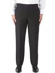 Skopes Brooklyn Classic Trousers - Black, Black, Size 34, Length Regular, Men